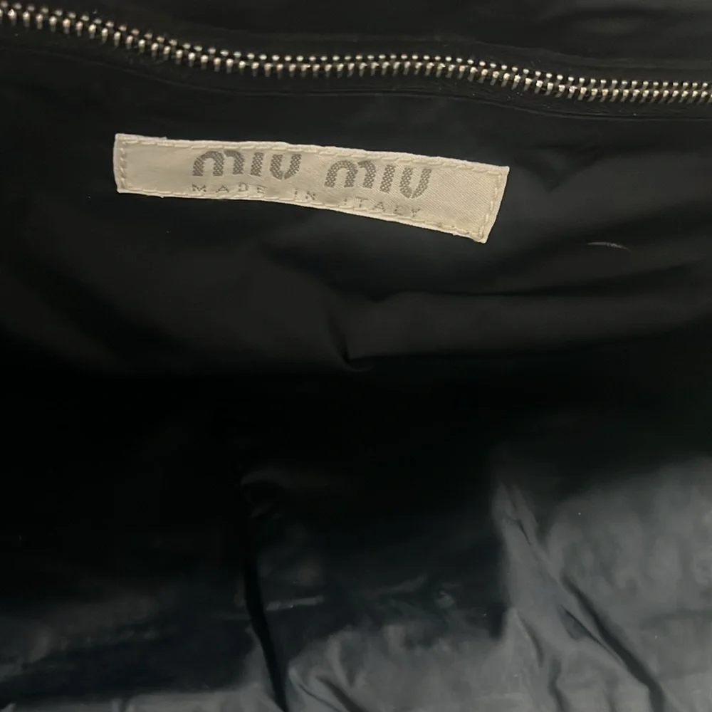 Vintage Miu Miu Archive Stitch Design Handbag